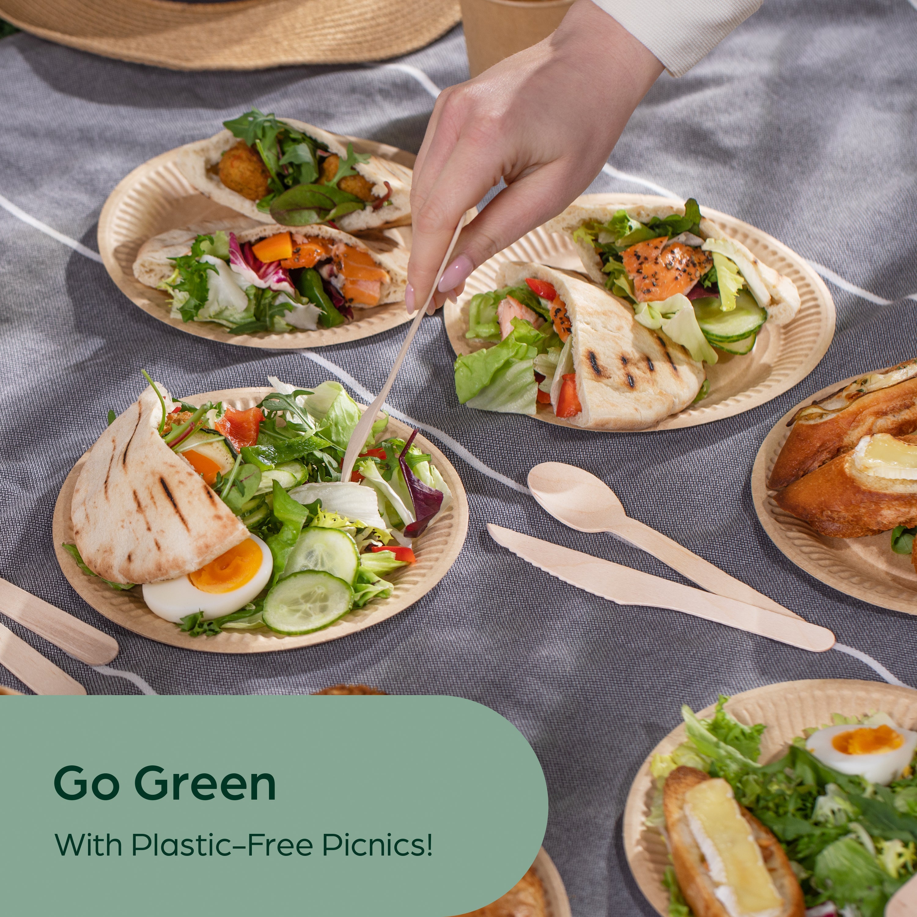 Bulk Wrapped Wooden Cutlery Sets (1000 Sets)