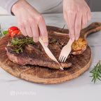 Disposable Wooden Cutlery Set 360 PCS